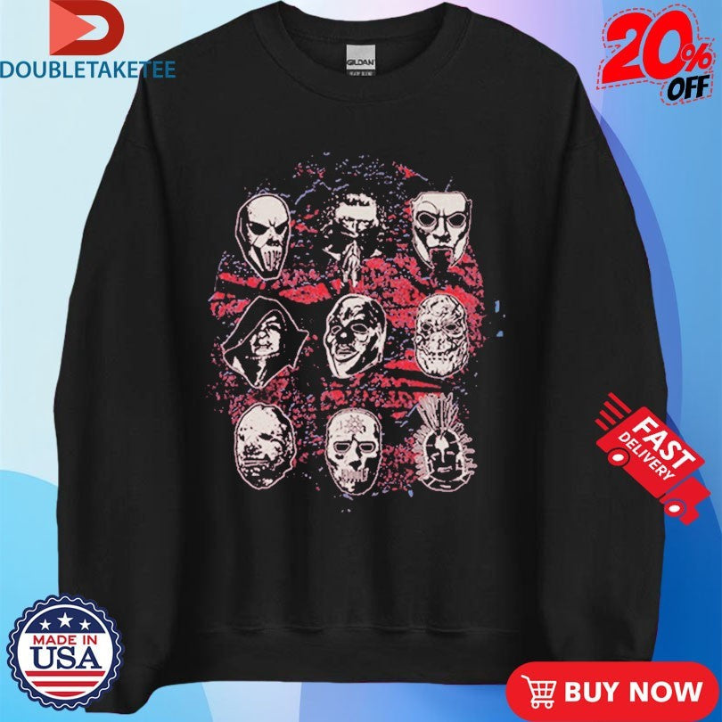 Official Slipknot Mask Shirts Unisex , , , Long Sleeve Tee