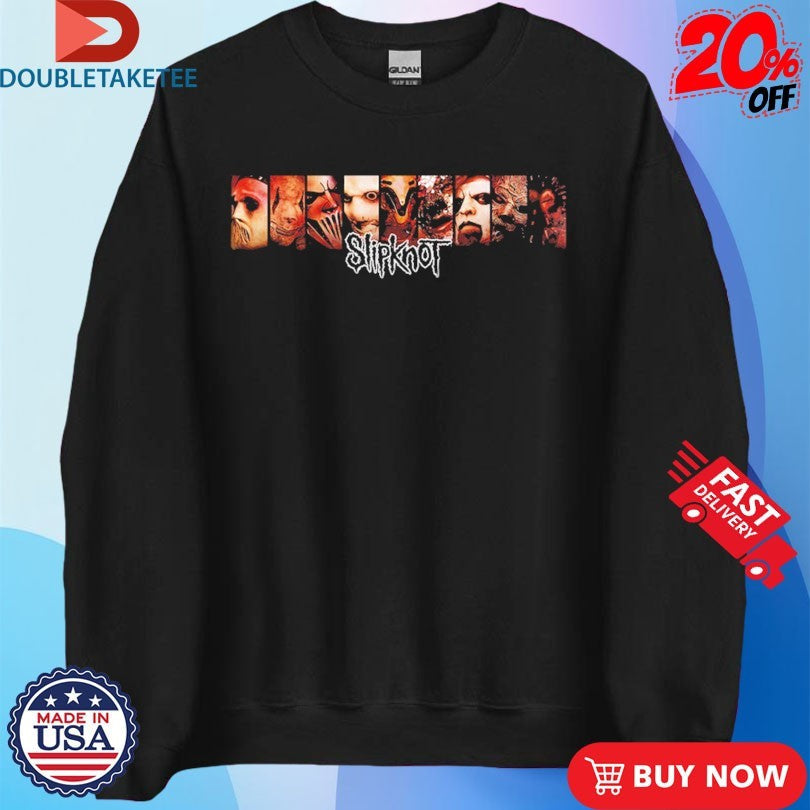 Official Slipknot Masks 2022 Tour Shirts Unisex , , , Long Sleeve Tee