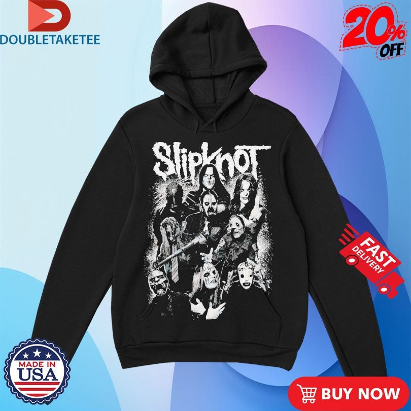 Official Slipknot Members Portrait Shirt Unisex , , , Long Sleeve Tee