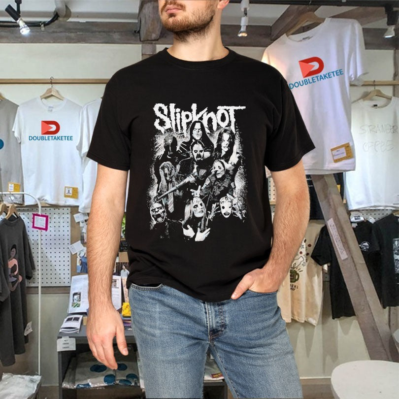 Official Slipknot Members Portrait Shirt Unisex , , , Long Sleeve Tee