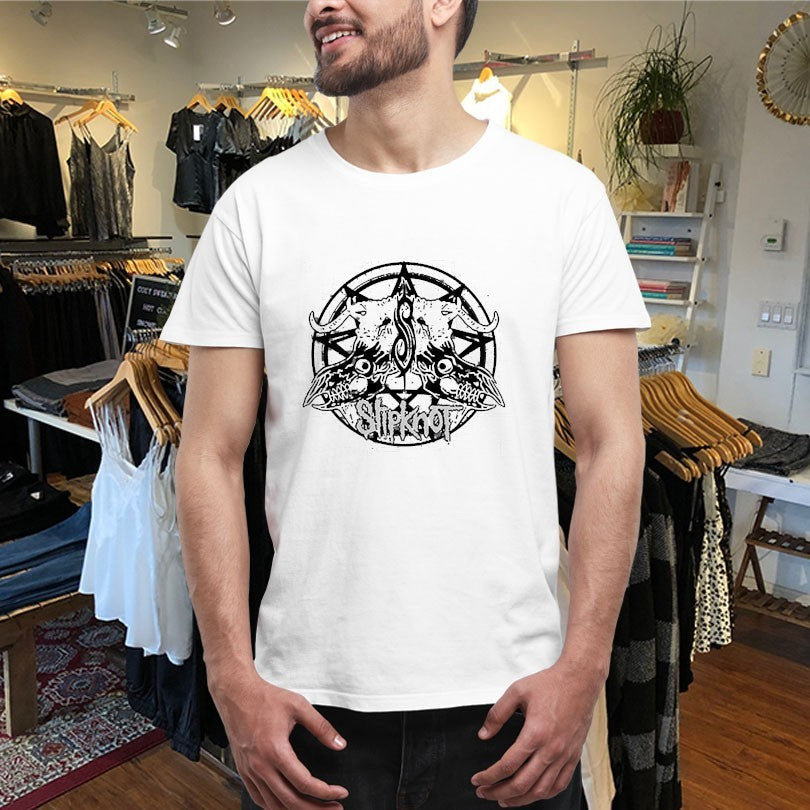 Official Slipknot Mirrored Goat Shirts Unisex , , , Long Sleeve Tee