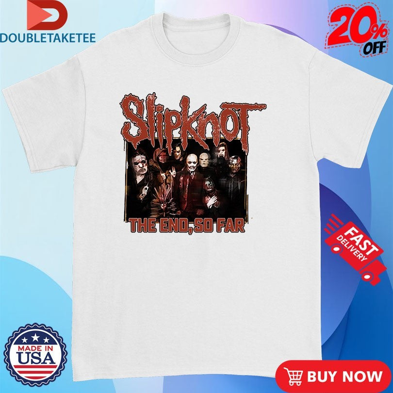 Official Slipknot The End, So Far Photo Shirts Unisex , , , Long Sleeve Tee