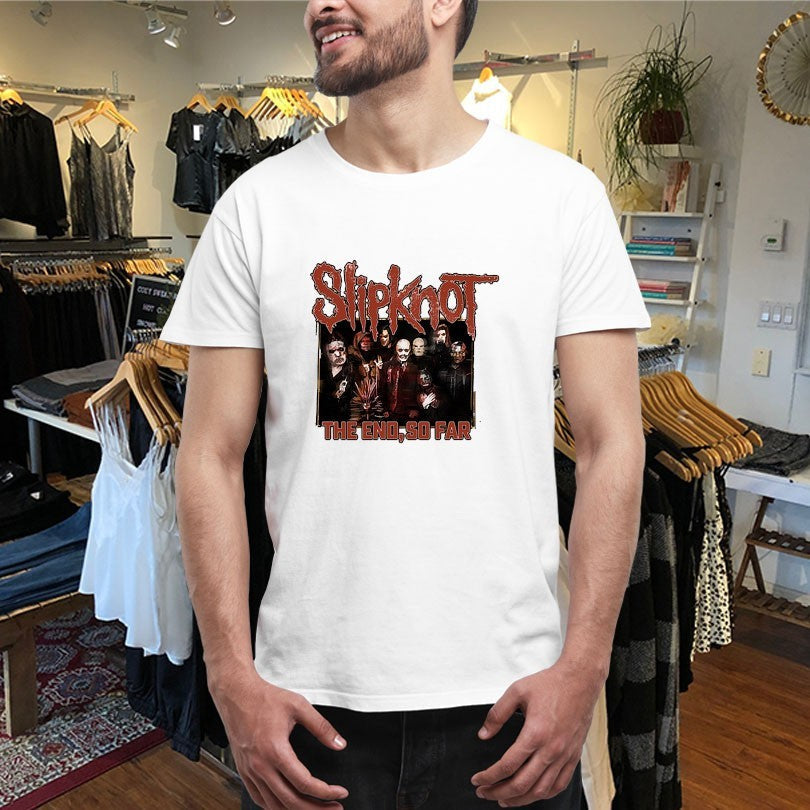 Official Slipknot The End, So Far Photo Shirts Unisex , , , Long Sleeve Tee