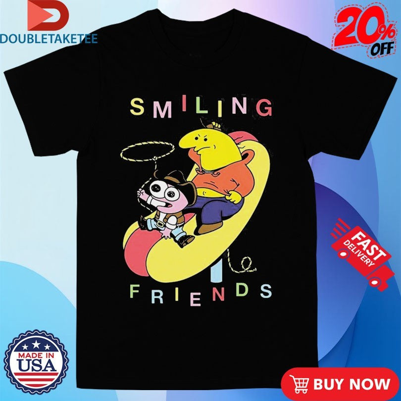 Official Smiling Friends Rodeo Hot Dog Cowboy Shirts Unisex , , , Long Sleeve Tee