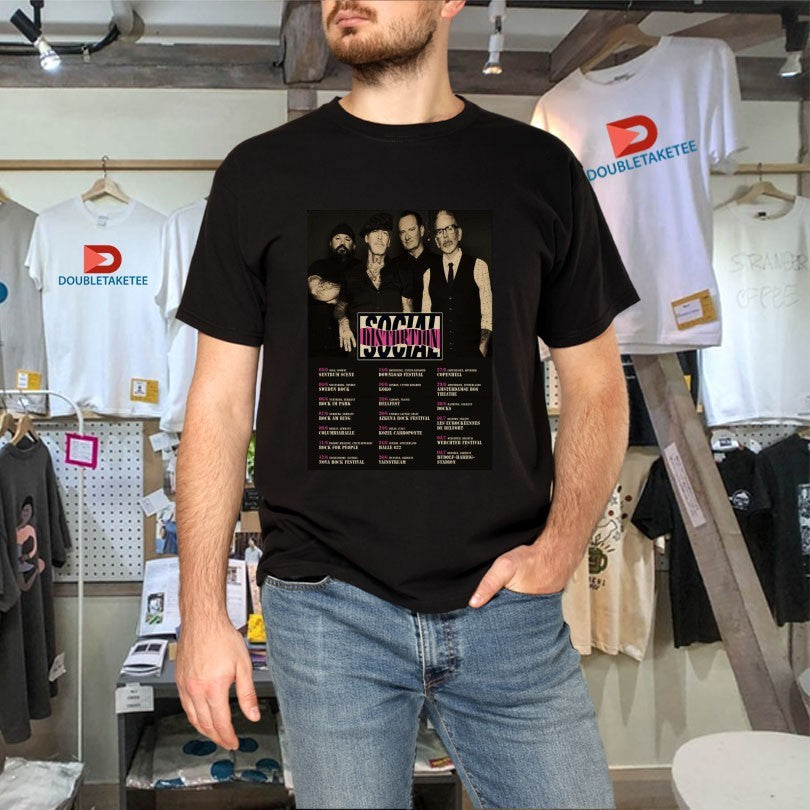 Official Social Distortion EU 2026 Shows Shirts Unisex , , , Long Sleeve Tee