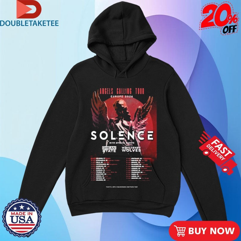 Official Solence UK Dates For Spring 2026 Headline Tour Shirts Unisex , , , Long Sleeve Tee