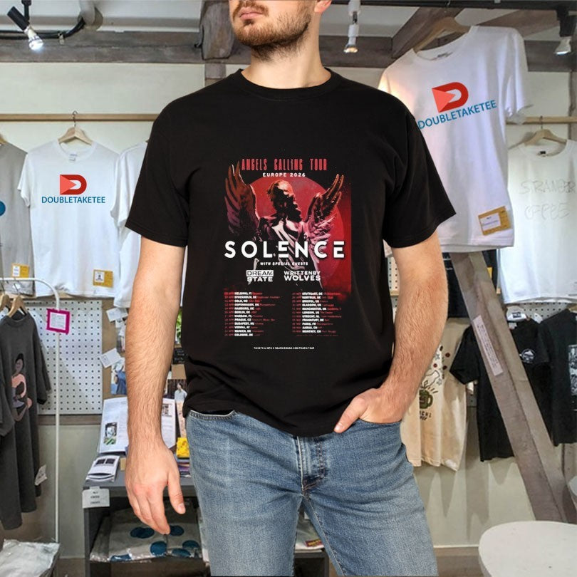 Official Solence UK Dates For Spring 2026 Headline Tour Shirts Unisex , , , Long Sleeve Tee