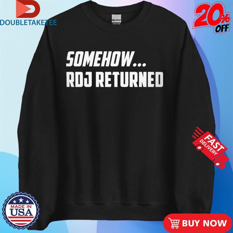 Official Somehow RDJ Returned Shirts Unisex , , , Long Sleeve Tee