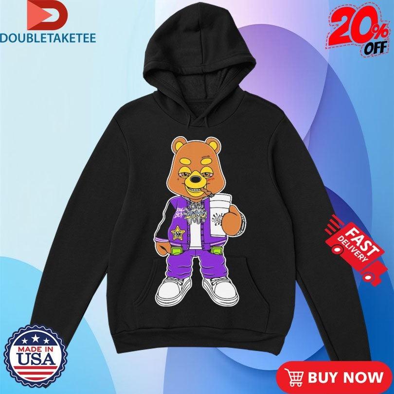 Official Soulja Boy Bear Cigarettes Shirts Unisex , , , Long Sleeve Tee