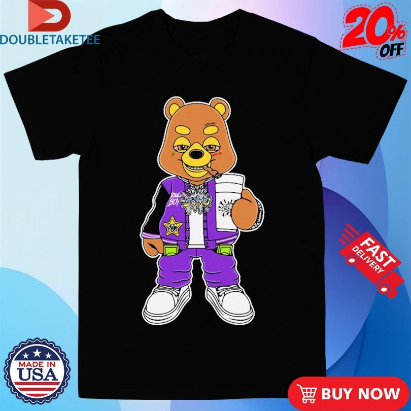 Official Soulja Boy Bear Cigarettes Shirts Unisex , , , Long Sleeve Tee