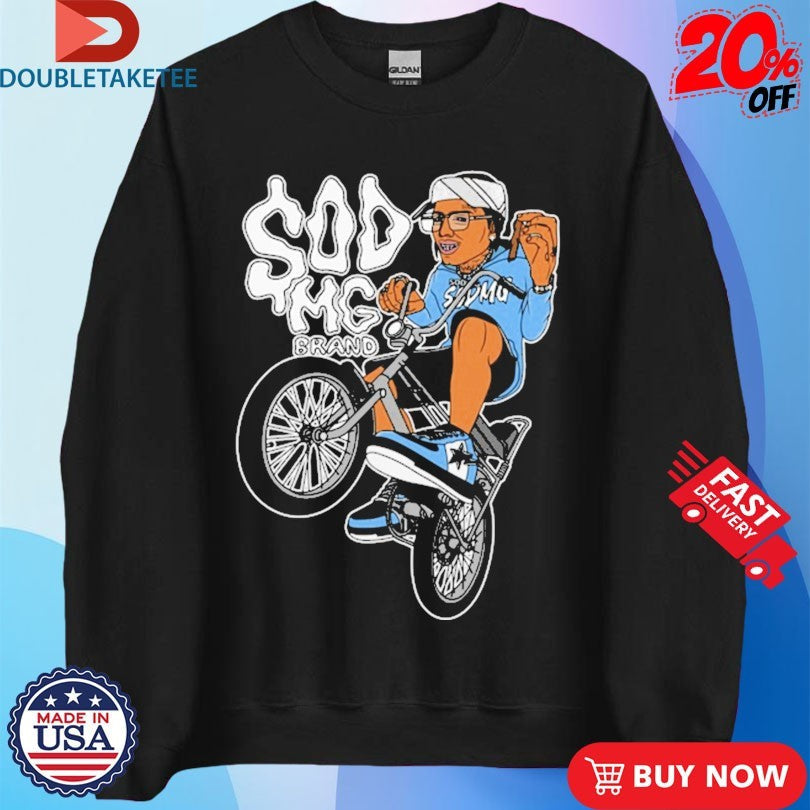 Official Soulja Boy SODMG Cartoon Shirts Unisex , , , Long Sleeve Tee