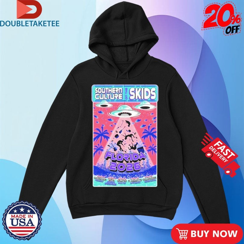 Official Southern Culture On The Skids Florida 2026 UFO Shirts Unisex , , , Long Sleeve Tee