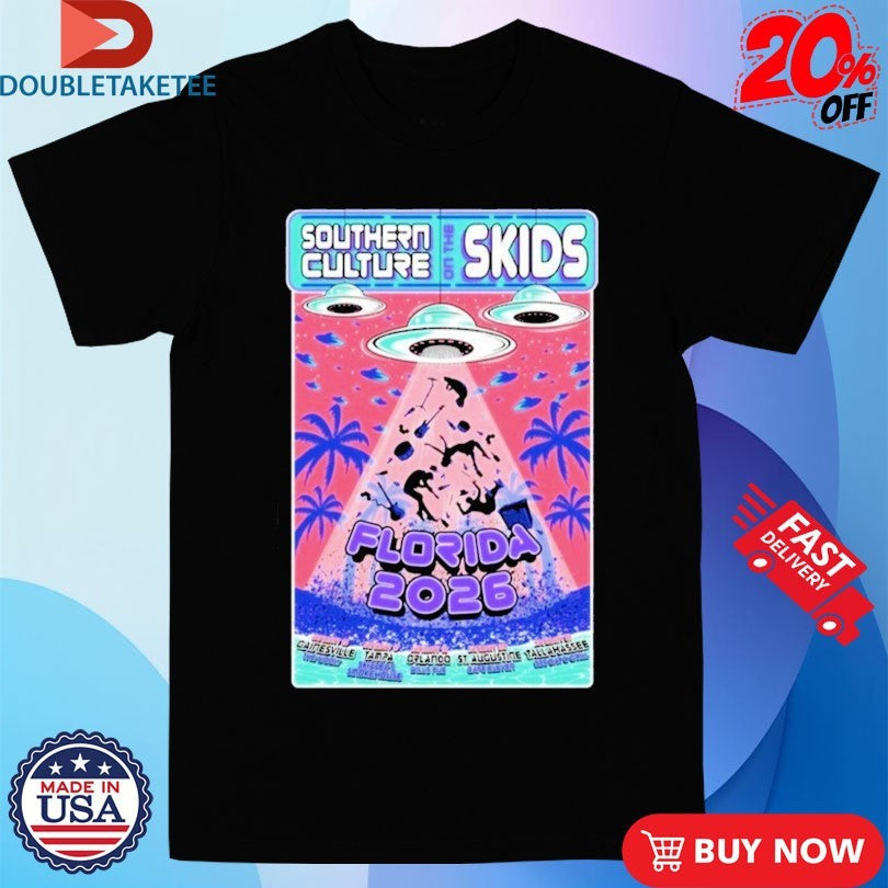 Official Southern Culture On The Skids Florida 2026 UFO Shirts Unisex , , , Long Sleeve Tee