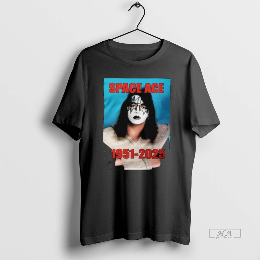 Official Space Ace Tribute Ace Frehley 1951 2025 Memorial Long Sleve