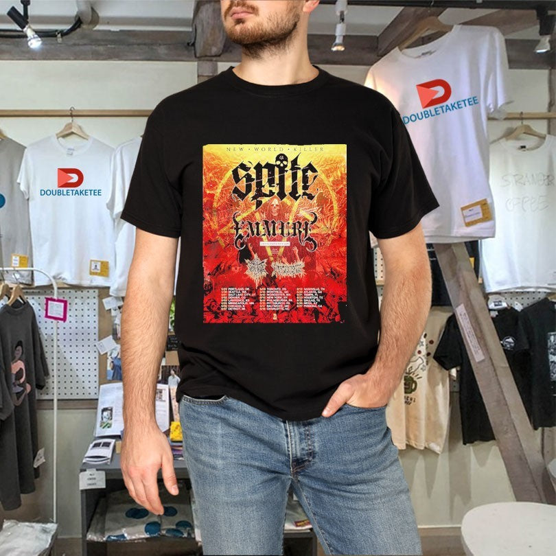 Official Spite And Emmure United States Tour 2026 New World Killer Schedule Tour Dates Shirts