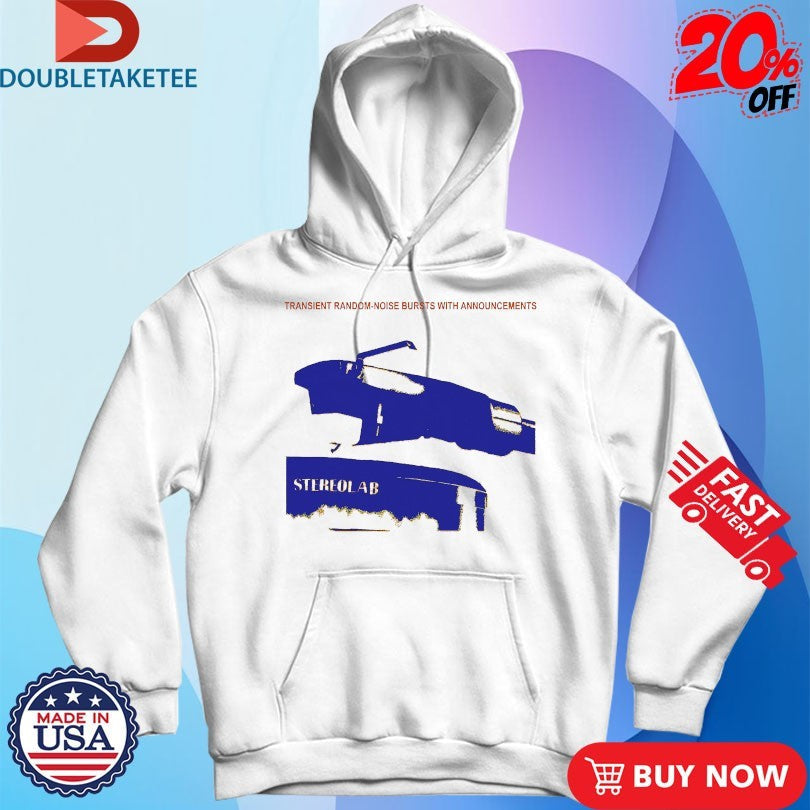 Official Stereolab Transient Random Noise Bursts With Announcements Album Shirts Unisex , , , Long Sleeve Tee