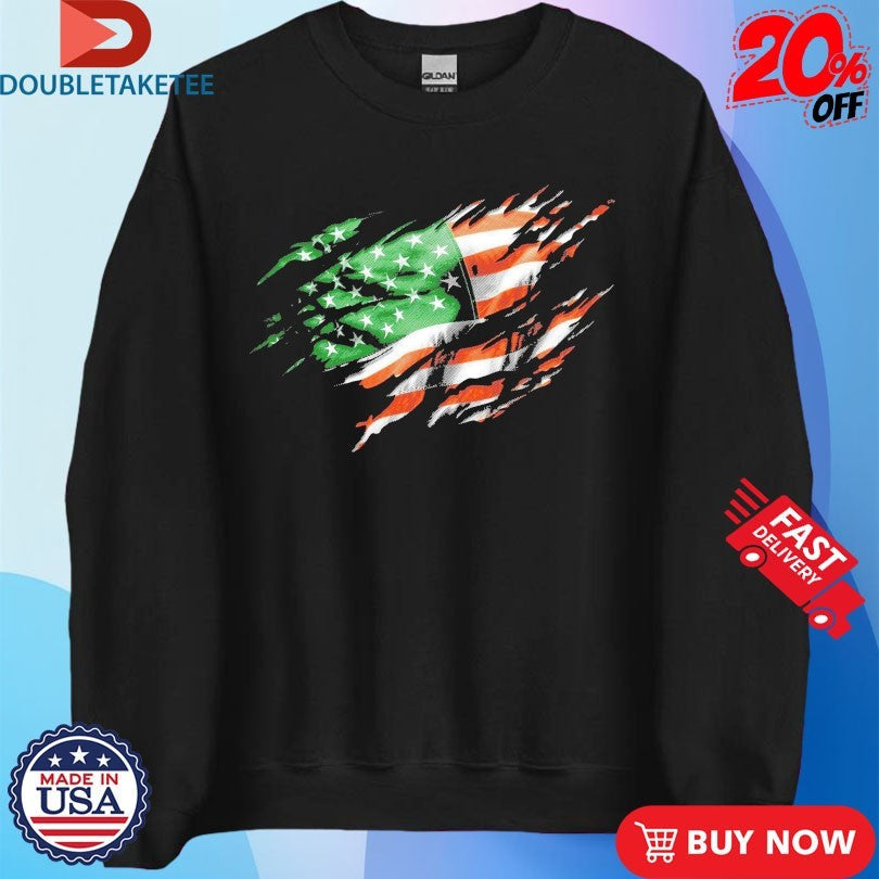 Official Still Standing Irish American Flag Shirts Unisex , , , Long Sleeve Tee