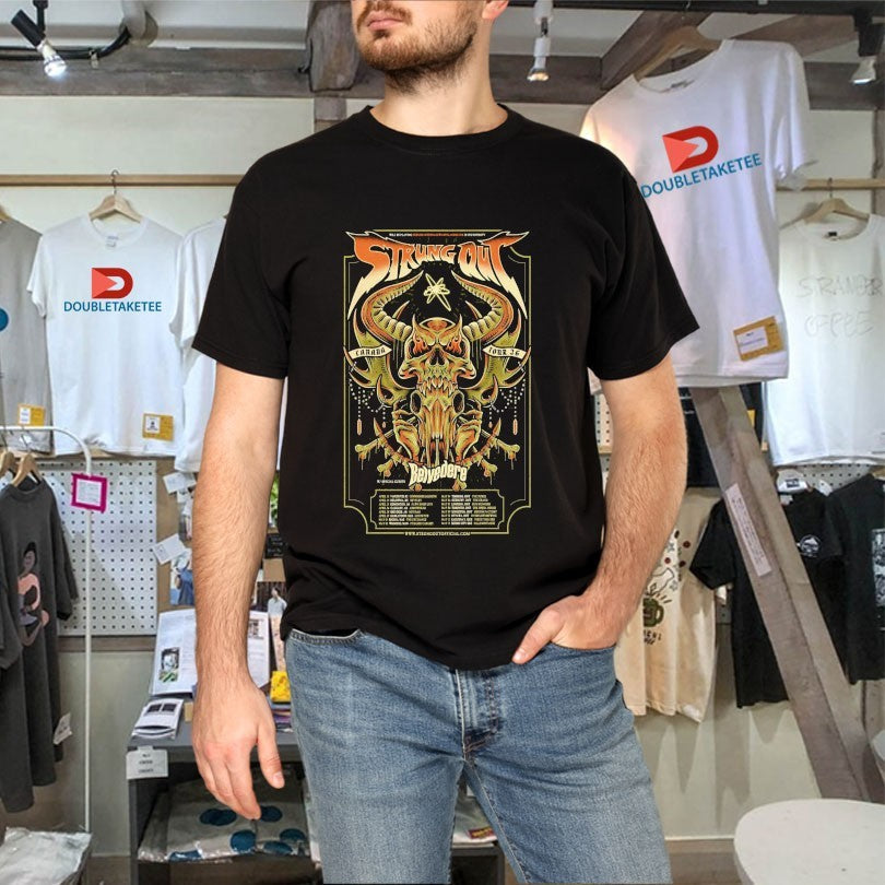 Official Strung Out Canada 2026 Tour Dates Shirts Unisex , , , Long Sleeve Tee