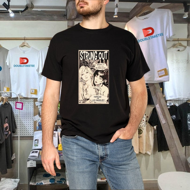 Official Strung Out What They’re Bloodless Demons Of Los Angeles Demon Girls Shirts Unisex , , , Long Sleeve Tee