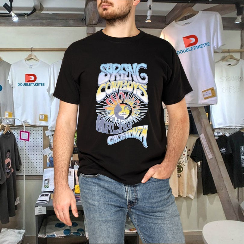 Official Surfing Cowboys Malibu California Lowrider Sun Shirts Unisex , , , Long Sleeve Tee
