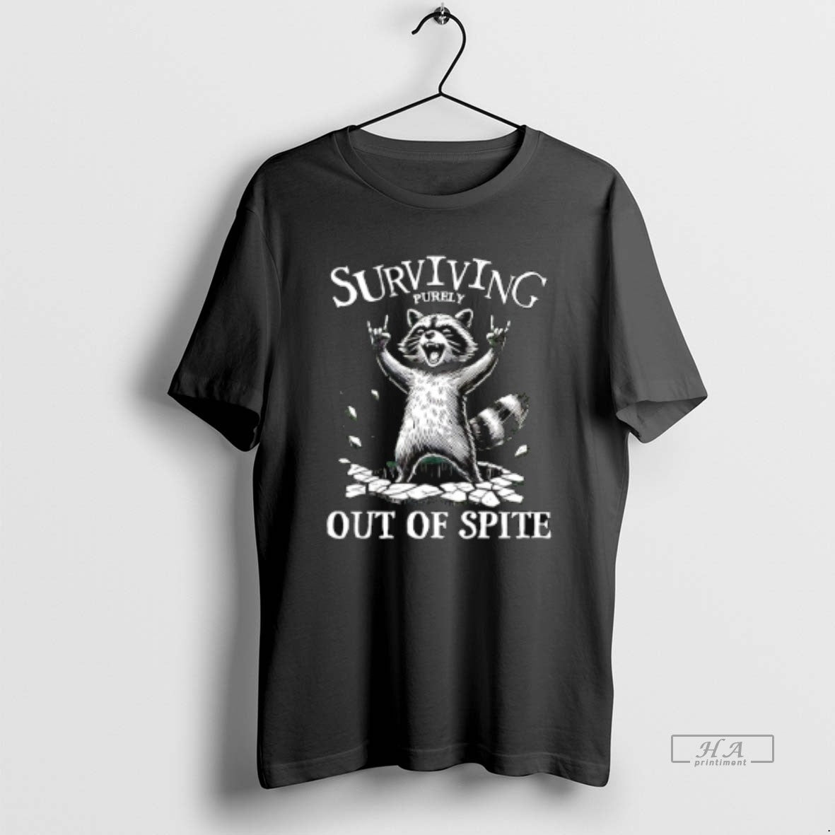 Official Surviving Purely Out Spite Raccoon