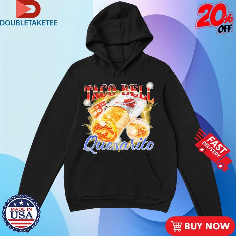 Official Taco Bell Quesarito Shirts Unisex , , , Long Sleeve Tee