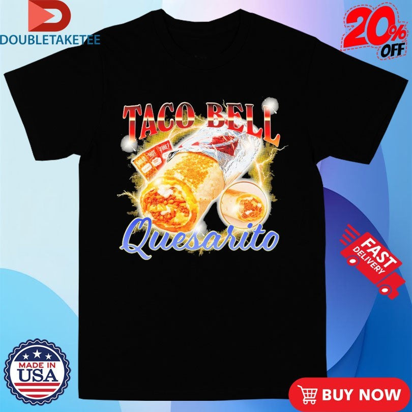 Official Taco Bell Quesarito Shirts Unisex , , , Long Sleeve Tee