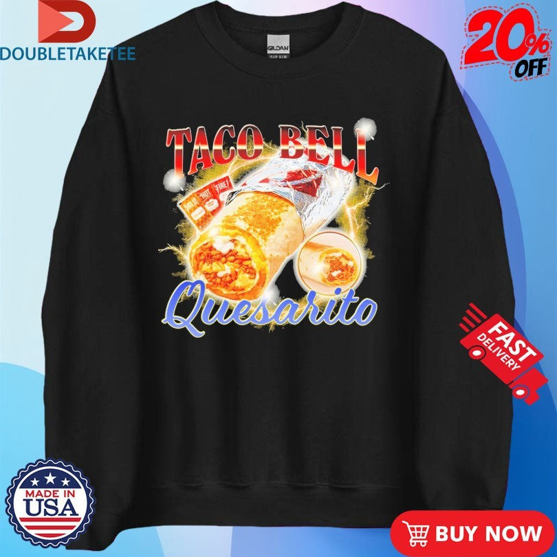Official Taco Bell Quesarito Shirts Unisex , , , Long Sleeve Tee
