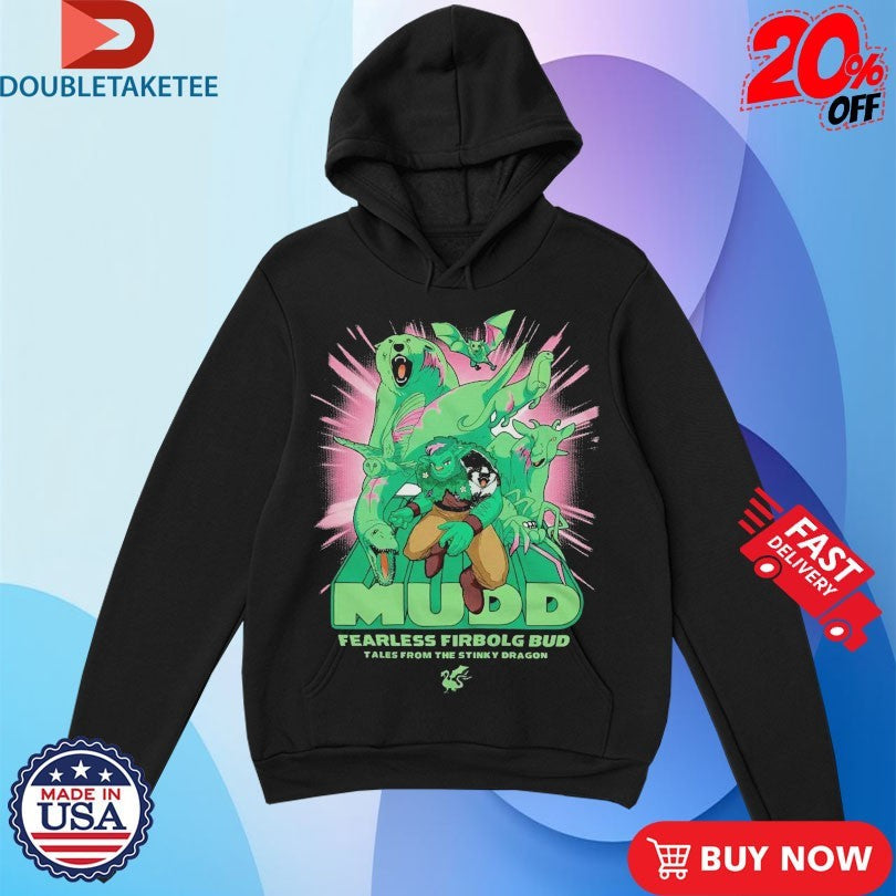 Official Tales From The Stinky Dragon His Name Is Mudd Fearless Firbolg Bud Shirts Unisex , , , Long Sleeve Tee