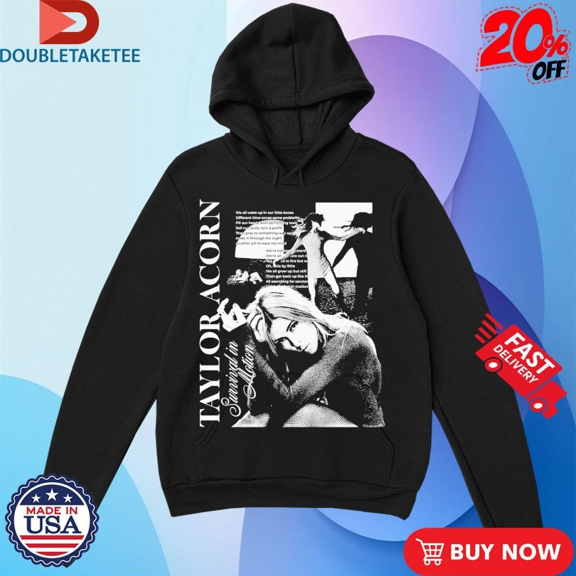 Official Taylor Acorn Survival In Motion Album Collage Shirts Unisex , , , Long Sleeve Tee