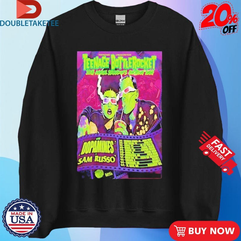 Official Teenage Bottlerocket 10th Annual on’s Birthday Bash Tour 2026 Shirts Unisex , , , Long Sleeve Tee