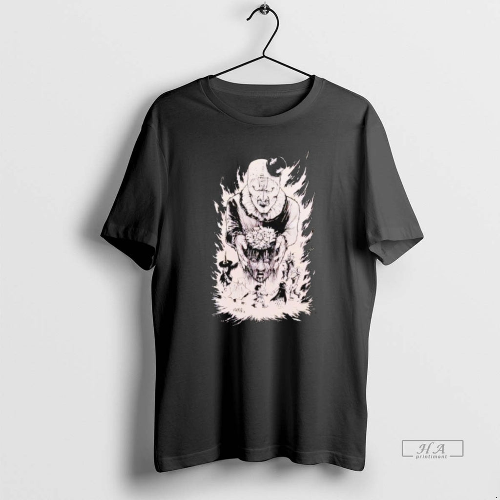Official Terrifier Art The Clown Candy Head