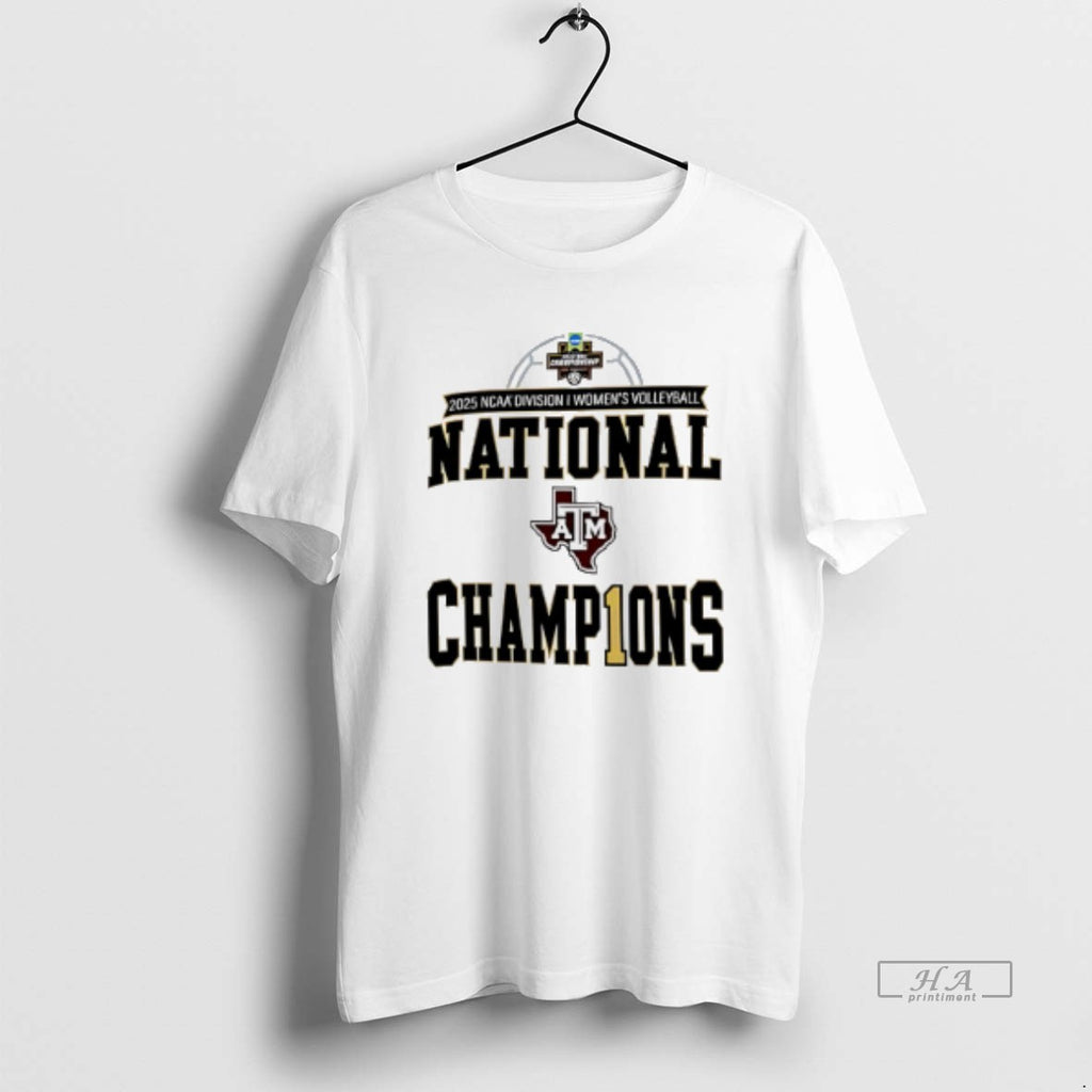 Official Texas Am Aggies 2025 Volleyball National Champions Locker Room