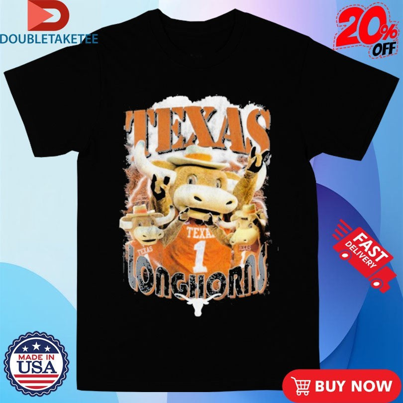 Official Texas Longhorns Mascot Shirts Unisex , , , Long Sleeve Tee