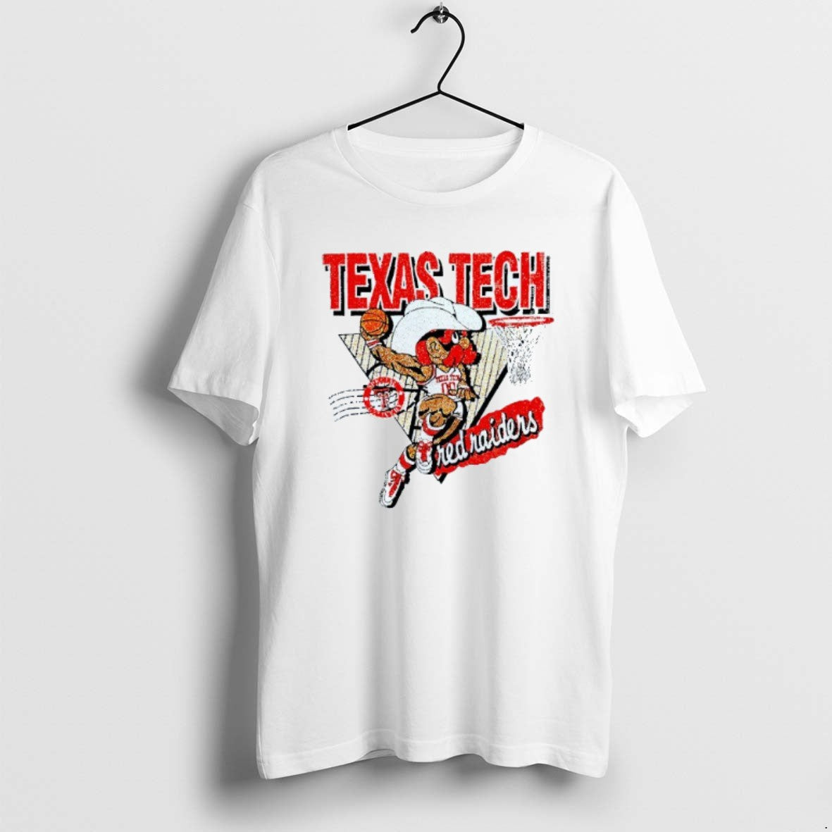 Official Texas Tech Red Raiders Football Mascot White