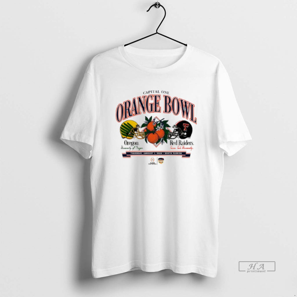 Official Texas Tech Vs Oregon 2026 Orange Bowl Head To Head