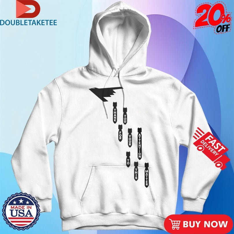 Official Thank You For Your Attention To This Matter B-2 Unisex , , , Long Sleeve Tee