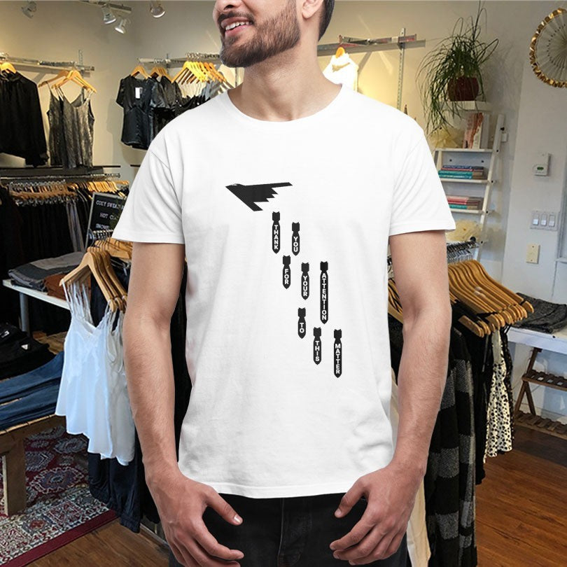 Official Thank You For Your Attention To This Matter B-2 Unisex , , , Long Sleeve Tee