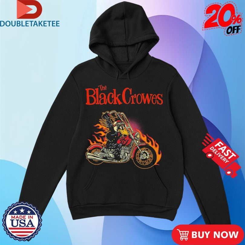 Official The Black Crowes Motorcycle Flame Shirts Unisex , , , Long Sleeve Tee