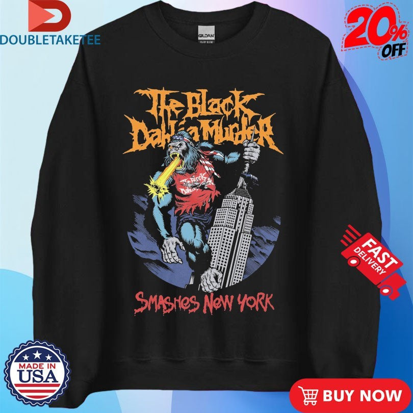 Official The Black Dahlia Murder Smashes New York King Kong Shirts Unisex , , , Long Sleeve Tee