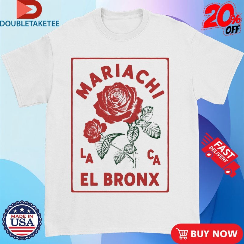 Official The Bronx Mariachi El Bronx De La Rose Shirts Unisex , , , Long Sleeve Tee