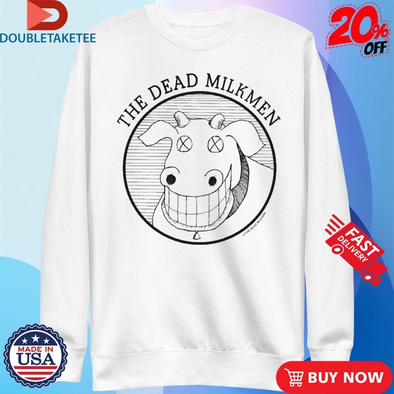 Official The Dead Milkmen Elsie Logo Shirts Unisex , , , Long Sleeve Tee