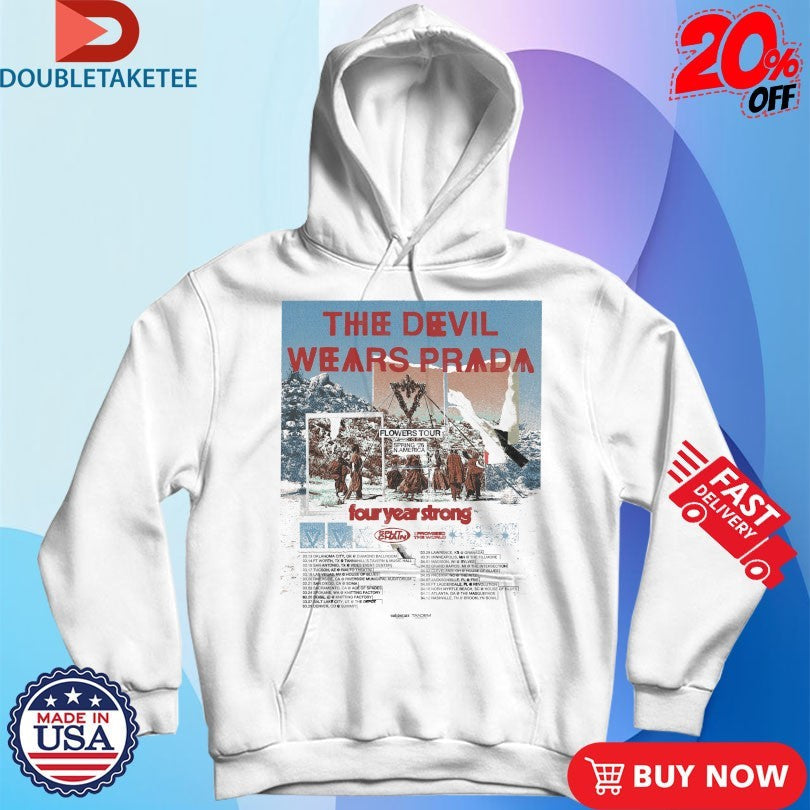 Official The Devil Wears Prada Spring USA Tour 2026 Dates Shirts Unisex , , , Long Sleeve Tee