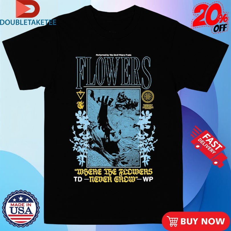 Official The Devil Wears Prada Where The Flowers Never Grow Shirts Unisex , , , Long Sleeve Tee