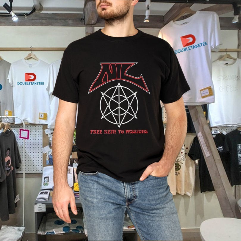 Official The Dirty Nil Free Rein To Passions Hexagram Shirts Unisex , , , Long Sleeve Tee
