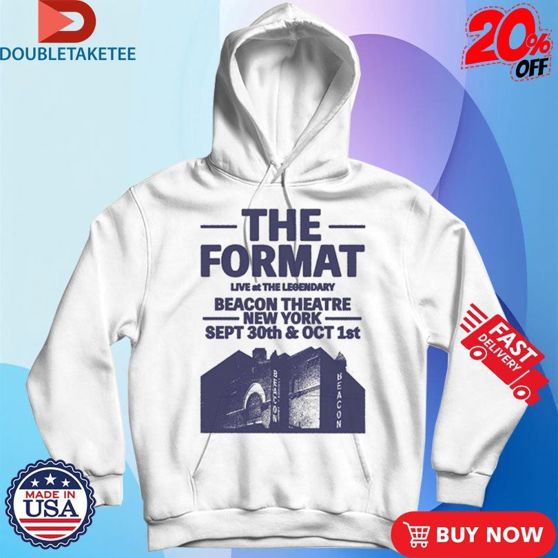 Official The Format Beacon Theatre New York Sept 30th Oct 1st Shirts Unisex , , , Long Sleeve Tee