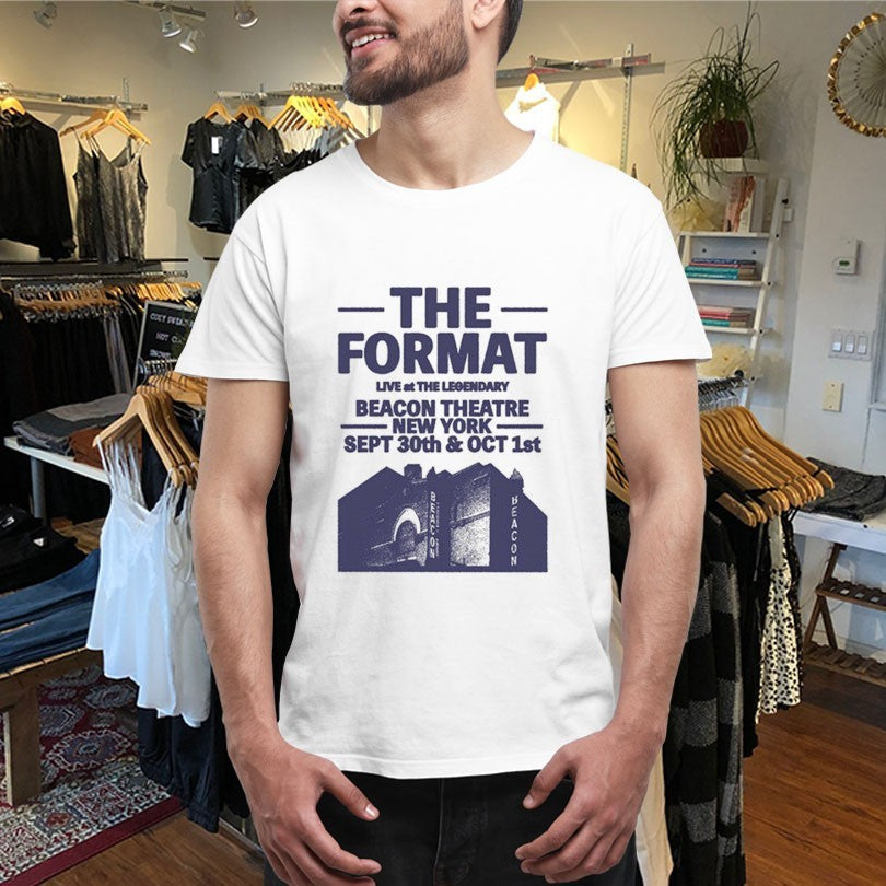 Official The Format Beacon Theatre New York Sept 30th Oct 1st Shirts Unisex , , , Long Sleeve Tee