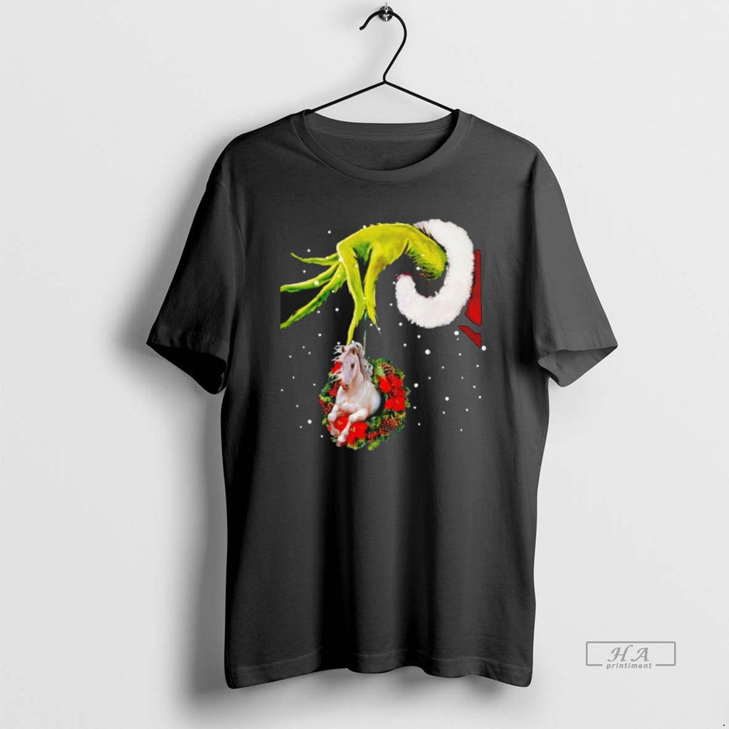 Official The Grinch Hand Horse Christmas