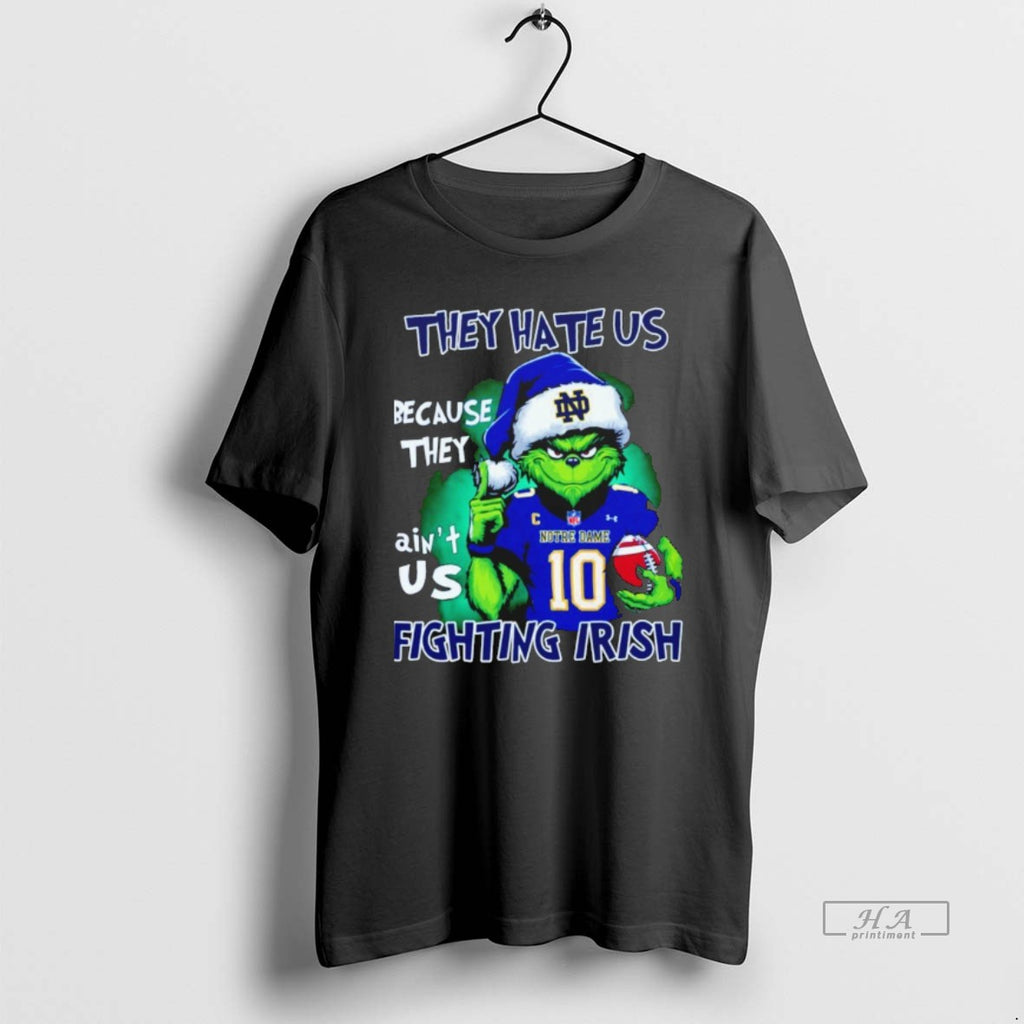 Official The Grinch They Hate Us Because They Aint Us Fighting Irish