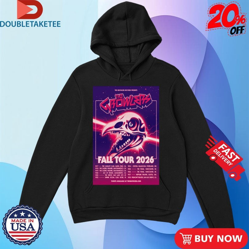 Official The Growlers Fall Tour Dates 2026 Shirts Unisex , , , Long Sleeve Tee